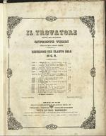 Il Trovatore: Opera del Maestro Giuseppe Verdi Cavaliere della Legion D'Onore. Riduzione per Flauto Solo di G. R.